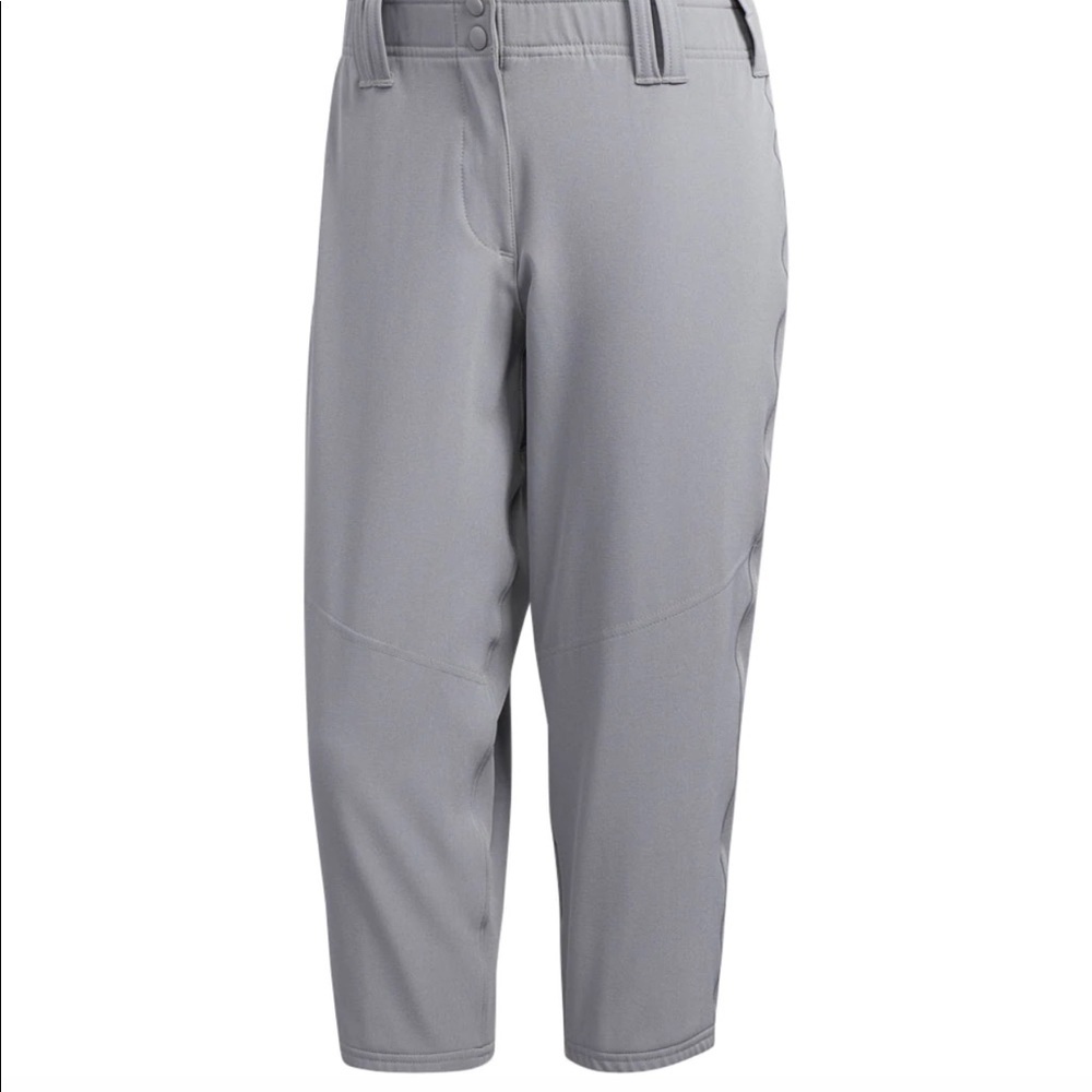 ADIDAS DIAMOND QUEEN ELITE KNICKER FASTPITCH SOFTBALL PANT GREY